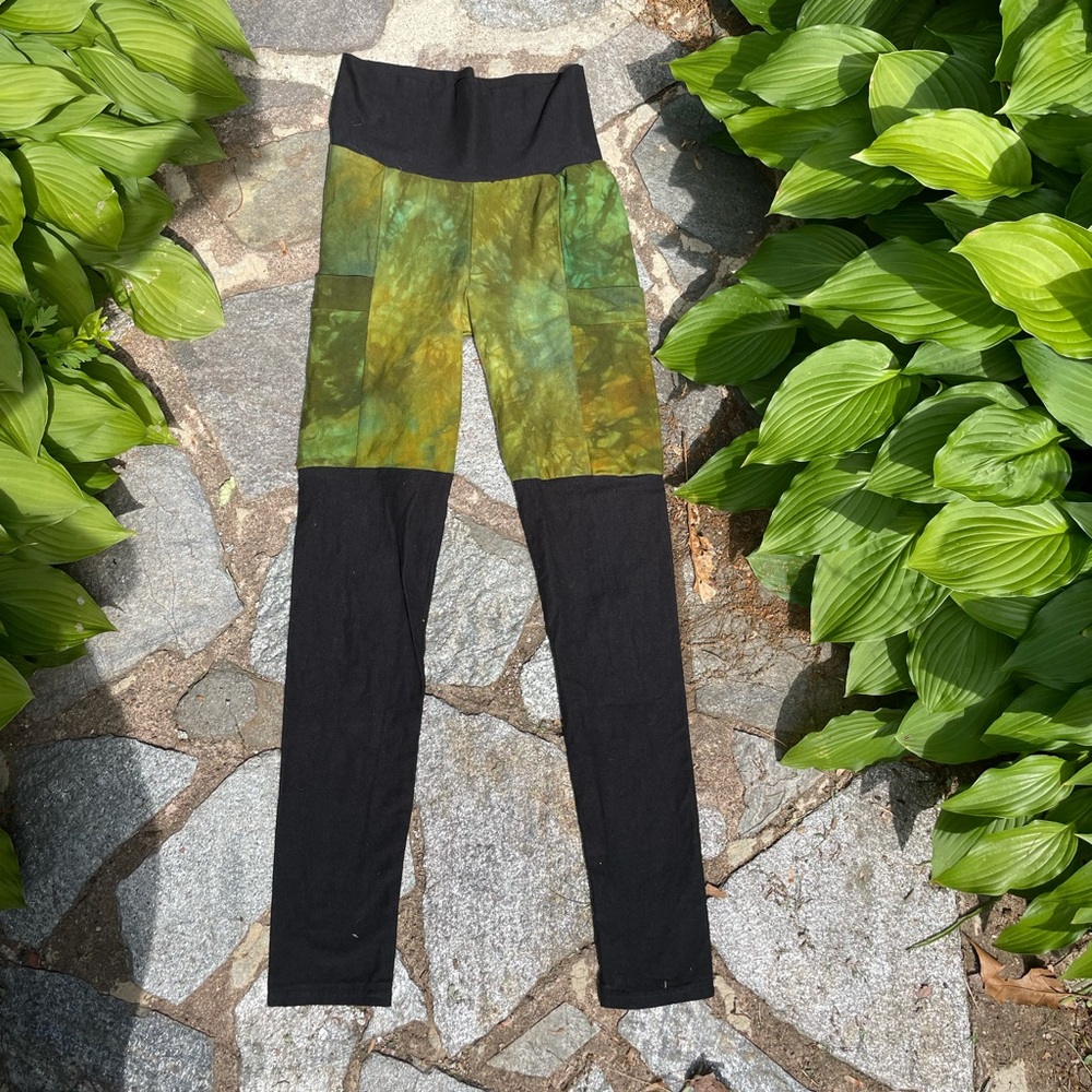Flower pot handmade leggings